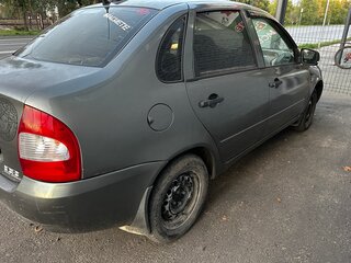 2008 Lada (ВАЗ) Kalina I, серый, 180000 рублей, вид 2