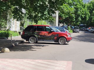 2006 Land Rover Range Rover Sport I, красный, 990191 рублей, вид 1