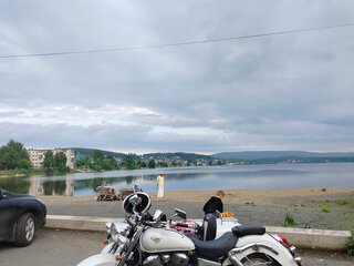 2005 Honda Shadow 400, белый, 500000 рублей, вид 5