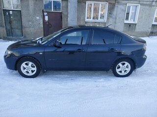 2008 Mazda 3 I (BK) Рестайлинг, чёрный, 590000 рублей, вид 5
