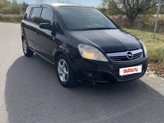 2008 Opel Zafira B Рестайлинг, чёрный, 620000 рублей, вид 2