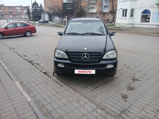 2003 Mercedes-Benz M-Класс 400 I (W163) Рестайлинг, чёрный, 950000 рублей, вид 2