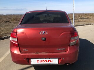 2013 Lada (ВАЗ) Granta I, серебристый, 380000 рублей, вид 4
