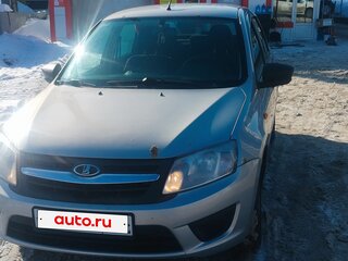 2015 Lada (ВАЗ) Granta I, серебристый, 380000 рублей, вид 1
