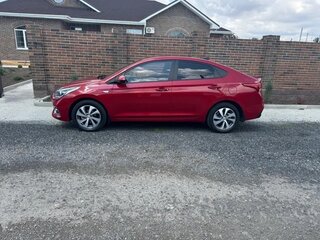 2019 Hyundai Solaris II, красный, 1450000 рублей, вид 4
