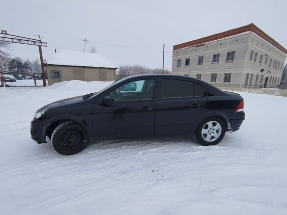 2007 Opel Astra H Рестайлинг, чёрный, 350000 рублей - вид 2