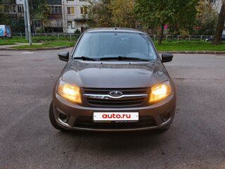 2016 Lada (ВАЗ) Granta I, коричневый, 415000 рублей, вид 2