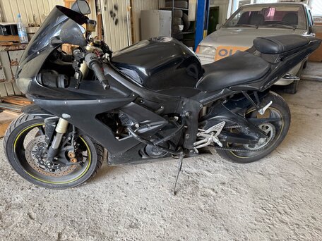 2005 Yamaha YZF-R6, чёрный, 500000 рублей, вид 3
