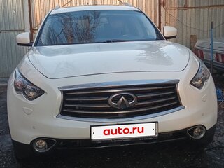 2012 Infiniti FX37 II (S51) Рестайлинг, белый, 1850000 рублей, вид 2