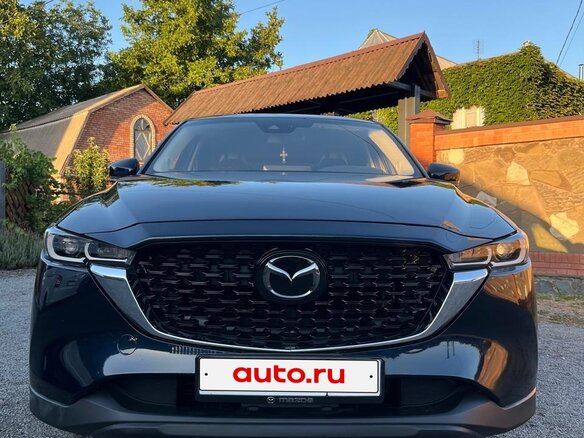 2021 Mazda CX-5 II Рестайлинг, синий - вид 1