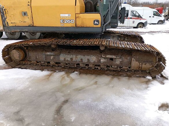 2018 John Deere E260LC, жёлтый, 6213000 рублей - вид 7