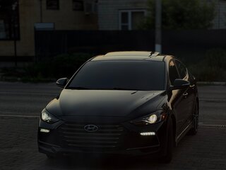 2016 Hyundai Elantra Sport VI (AD), чёрный, 1300000 рублей, вид 1
