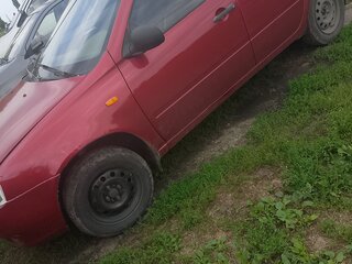 2008 Lada (ВАЗ) Kalina I, красный, 170000 рублей, вид 5