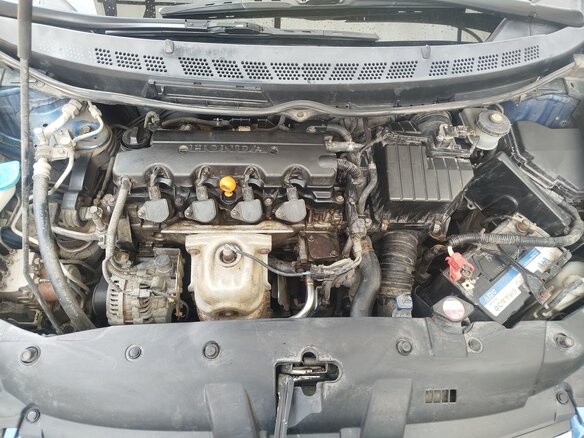 2006 Honda Civic VIII, синий, 750000 рублей - вид 8