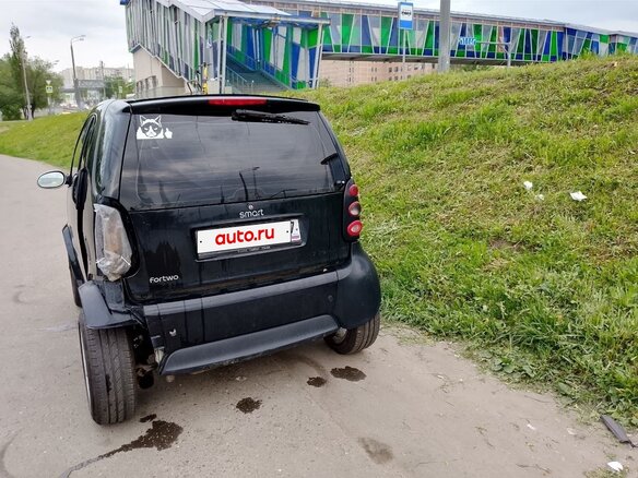 2005 Smart Fortwo I Рестайлинг, чёрный, 350000 рублей - вид 4