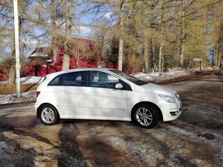 2010 Mercedes-Benz B-Класс 200 I (W245) Рестайлинг, белый, 760000 рублей, вид 3