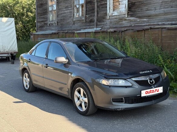 2006 Mazda 6 I (GG) Рестайлинг, серый - вид 1