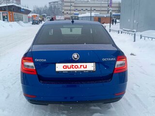2018 Skoda Octavia III (A7) Рестайлинг, синий, 1850000 рублей, вид 5