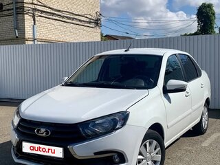 2019 Lada (ВАЗ) Granta I Рестайлинг, белый, 650000 рублей, вид 1
