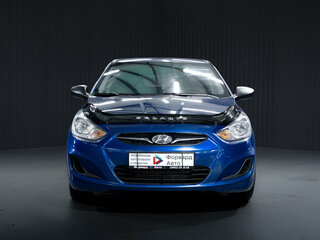 2013 Hyundai Solaris I, синий, 549999 рублей, вид 2