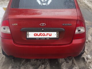 2007 Lada (ВАЗ) Kalina I, красный, 160000 рублей, вид 2