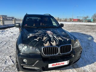 2008 BMW X5 48i II (E70), чёрный, 1250000 рублей, вид 3