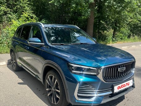 2023 Geely Monjaro (Xingyue L) I, синий, 3290000 рублей, вид 3