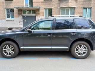2008 Volkswagen Touareg I Рестайлинг, чёрный, 1900000 рублей, вид 3