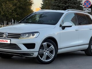 2017 Volkswagen Touareg II Рестайлинг, белый, 3150000 рублей, вид 1