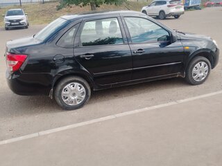 2013 Lada (ВАЗ) Granta I, чёрный, 500000 рублей, вид 2