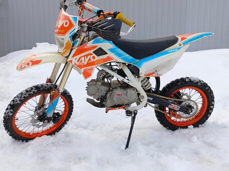 2019 Kayo Evolution YX125EM, белый, 65000 рублей, вид 1