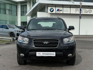 2008 Hyundai Santa Fe II, чёрный, 689000 рублей, вид 2
