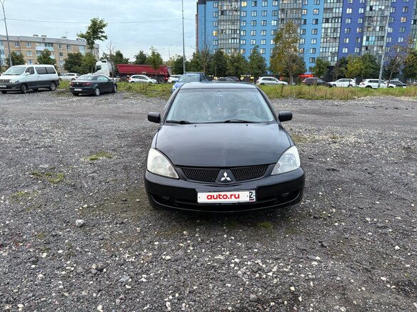 2006 Mitsubishi Lancer IX Рестайлинг, чёрный, 280000 рублей - вид 1