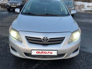 2007 Toyota Corolla X (E140, E150), серебристый, 680000 рублей, вид 1