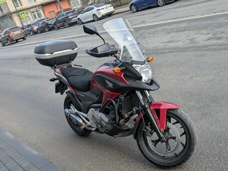 2012 Honda NC 700X, красный, 430000 рублей, вид 3