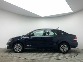 2017 Volkswagen Polo V Рестайлинг, синий, 905000 рублей, вид 4