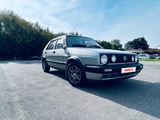 1990 Volkswagen Golf II, серебристый, 125000 рублей, вид 3