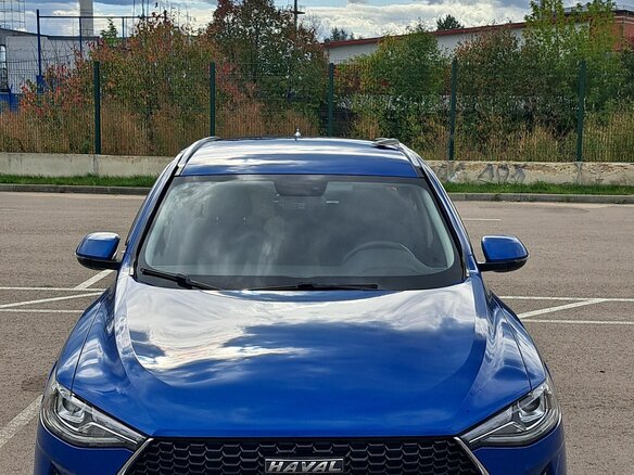 2021 Haval F7 I, синий - вид 9