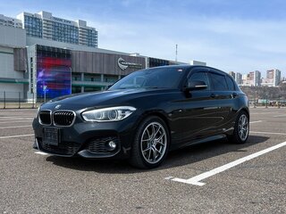 2015 BMW 1 серии 120i II (F20/F21) Рестайлинг, чёрный, 1300000 рублей, вид 1