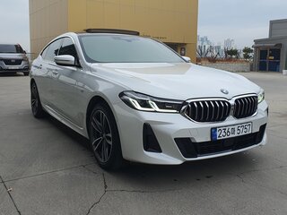 2024 BMW 6 серии Gran Turismo 620d xDrive IV (G32) Рестайлинг, белый, 6190000 рублей, вид 3