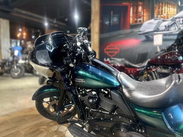 2021 Harley-Davidson Road Glide Special, зелёный, 2350000 рублей - вид 14