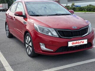 2011 Kia Rio 4-speed III, красный, 800000 рублей, вид 2
