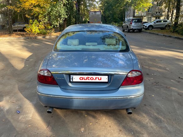 2007 Jaguar S-Type I Рестайлинг, голубой, 800000 рублей - вид 5
