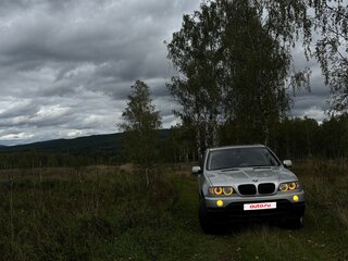 2002 BMW X5 3.0i I (E53), серый, 910000 рублей, вид 2