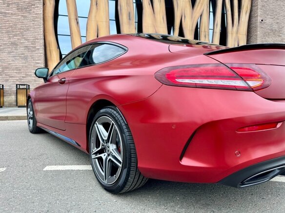 2019 Mercedes-Benz C-Класс 200 IV (W205) Рестайлинг, красный, 4100000 рублей - вид 5