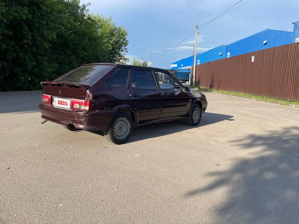 2011 Lada (ВАЗ) 2114, пурпурный - вид 3