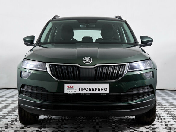 2021 Skoda Karoq I, зелёный - вид 1