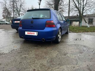 1999 Volkswagen Golf IV, синий, 1500000 рублей, вид 3