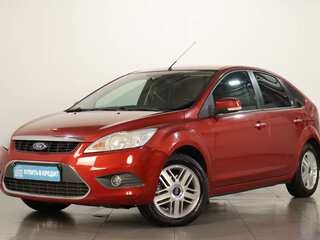 2008 Ford Focus II Рестайлинг, красный, 639000 рублей, вид 3