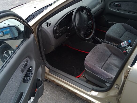 2007 Kia Spectra I Рестайлинг 2, бежевый - вид 8